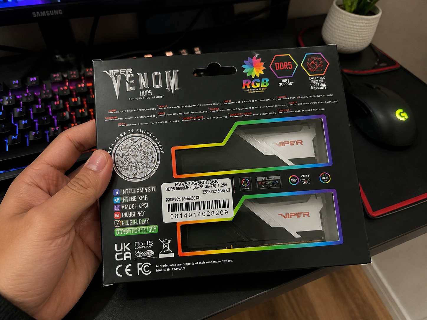 Kundenrezension Viper Venom DDR5